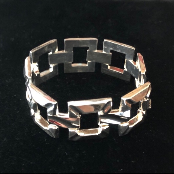 ITALY Jewelry - $168  Estate Bracelet  Sterling Silver  27.1 Grams  Marked 925 ITALY